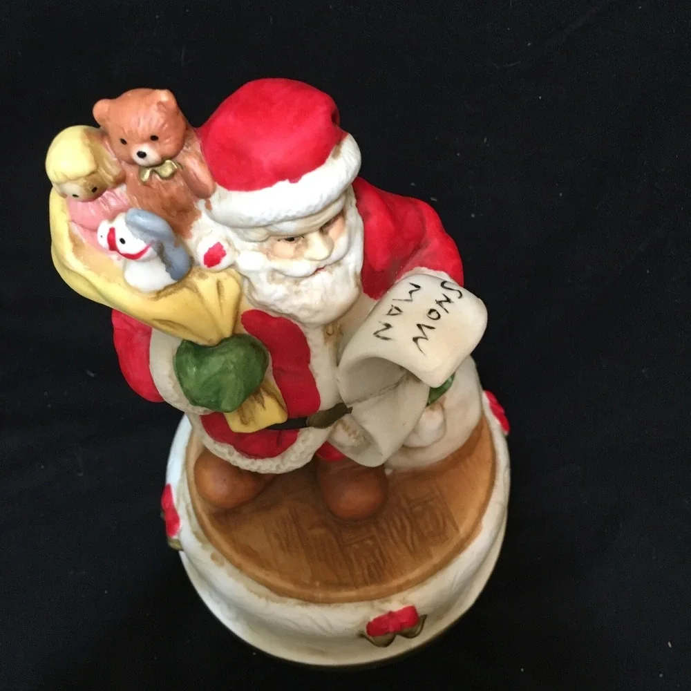 Vintage Share‎ the Joy Musical Santa Claus Plays Santa Claus Is Coming to Town